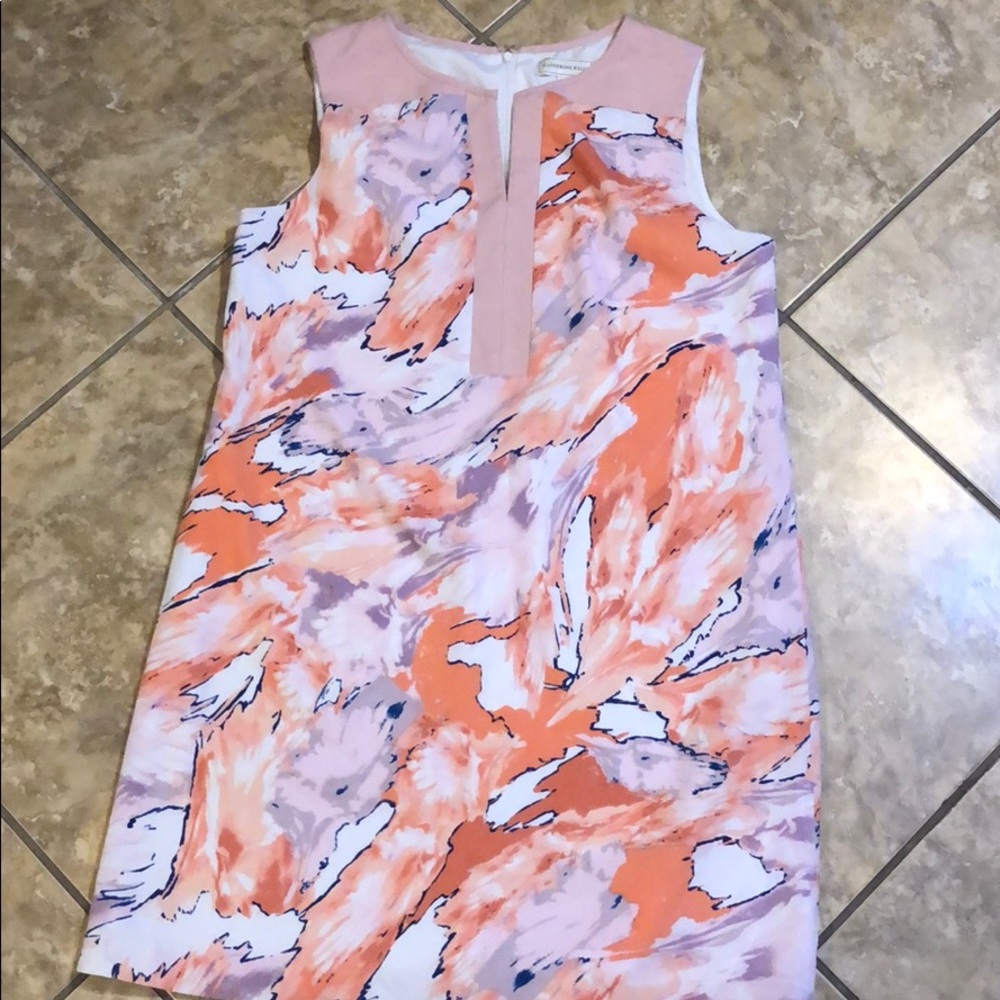 Pink Mix Shift Dress - Picture 3 of 5